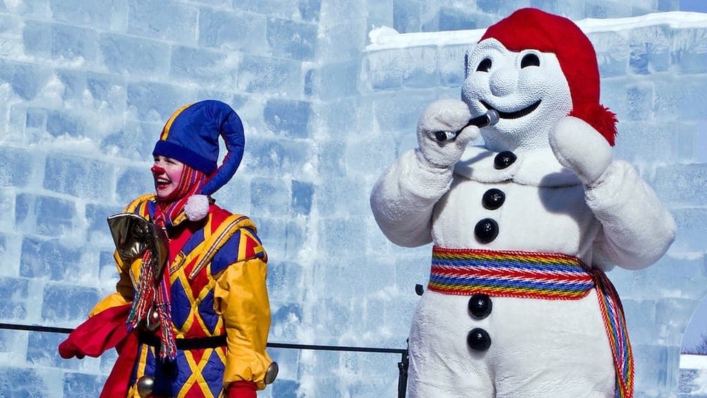 Winter Carnival in Quebec City, Canada