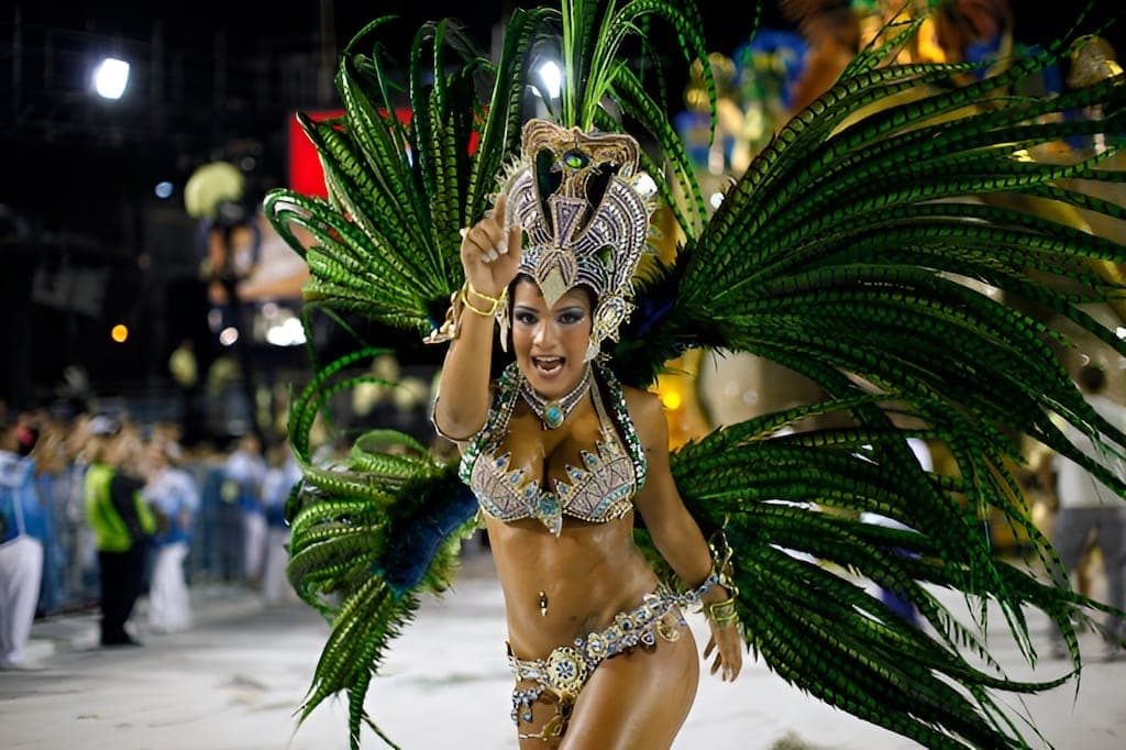 Carnival in Rio de Janeiro, Brasil