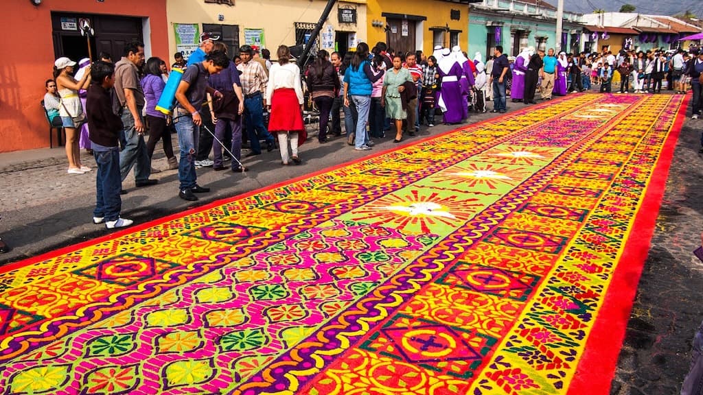 Semana Santa Holy Week in Antigua